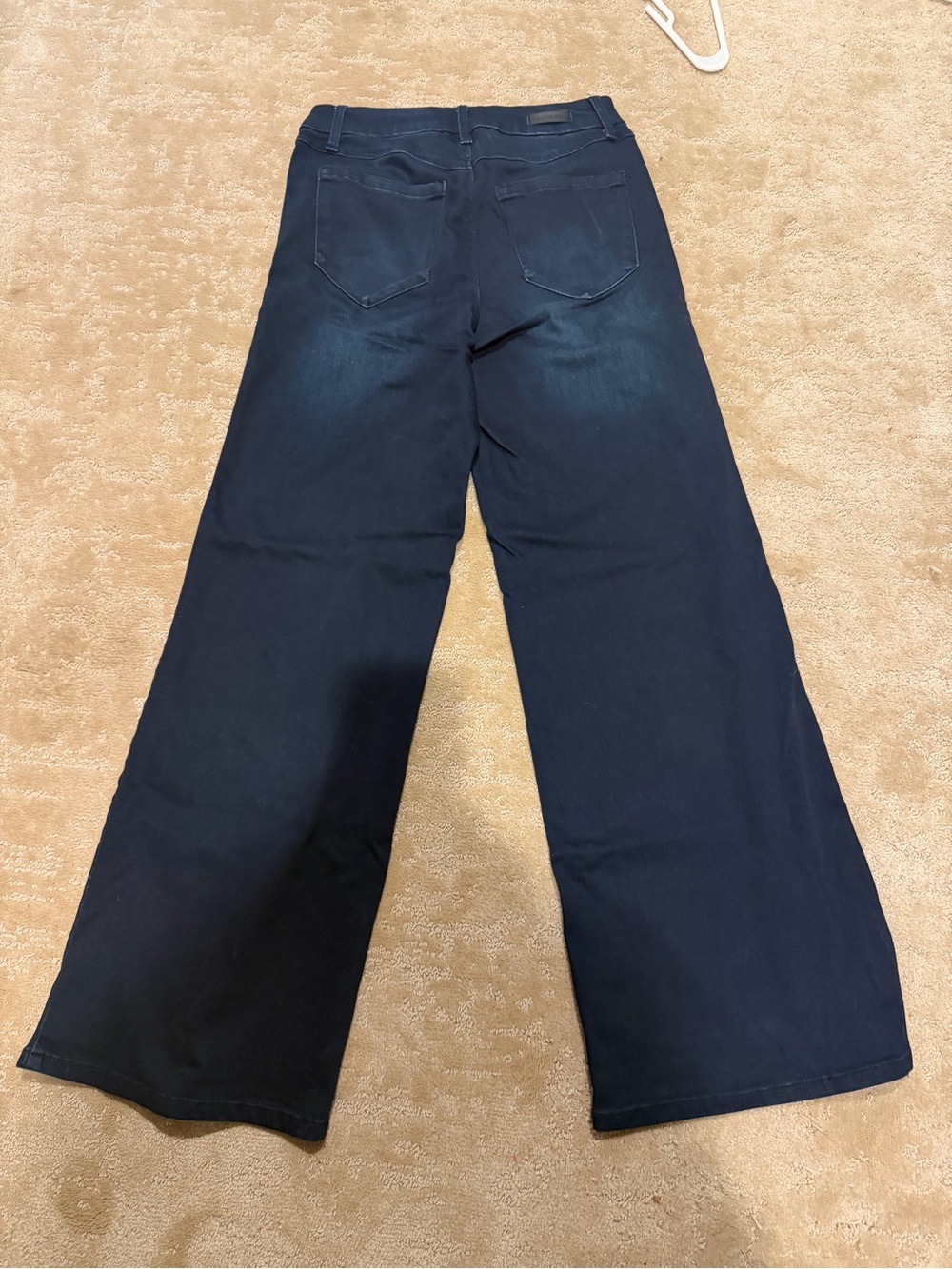 1822 Denim Wide-Leg Better Butter Jeans in Dark Blue - Picture 2 of 3